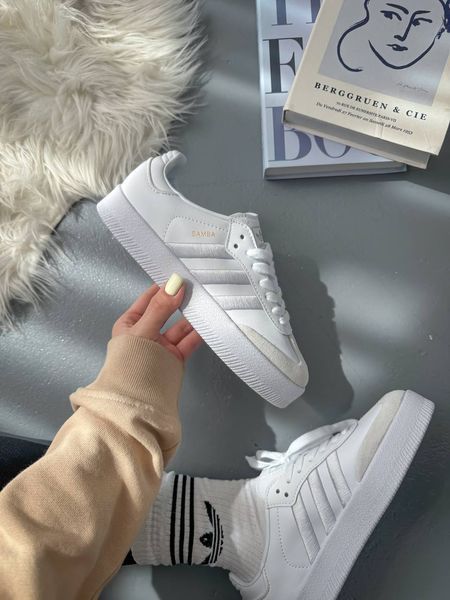 Adidas Samba Platform White Samba-01-36 фото