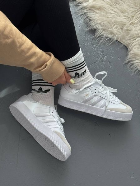 Adidas Samba Platform White Samba-01-36 фото
