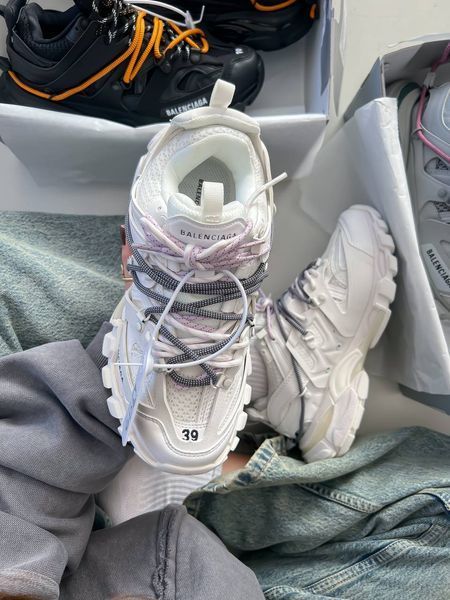 Balenciaga Track Trail Laces White Track-01-36 фото