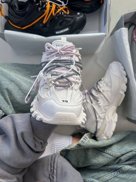 Balenciaga Track Trail Laces White Track-01-36 фото