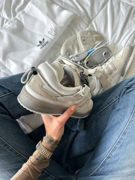 Adidas Forum Low x Bad Bunny Light Grey Forum-04-36 фото