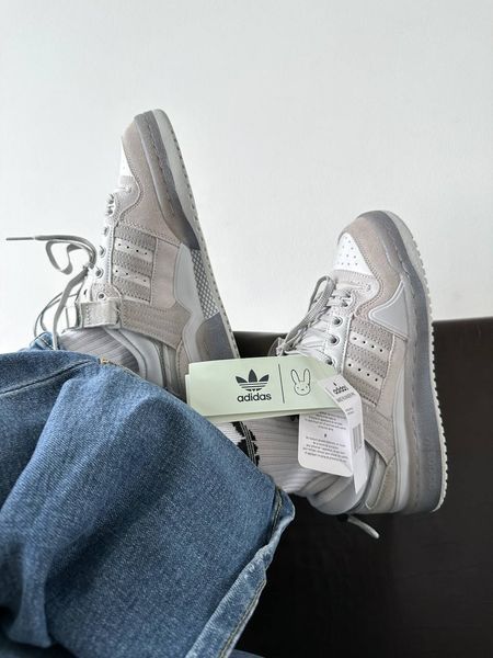 Adidas Forum Low x Bad Bunny Light Grey Forum-04-36 фото