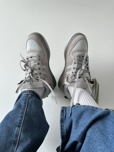 Adidas Forum Low x Bad Bunny Light Grey Forum-04-36 фото