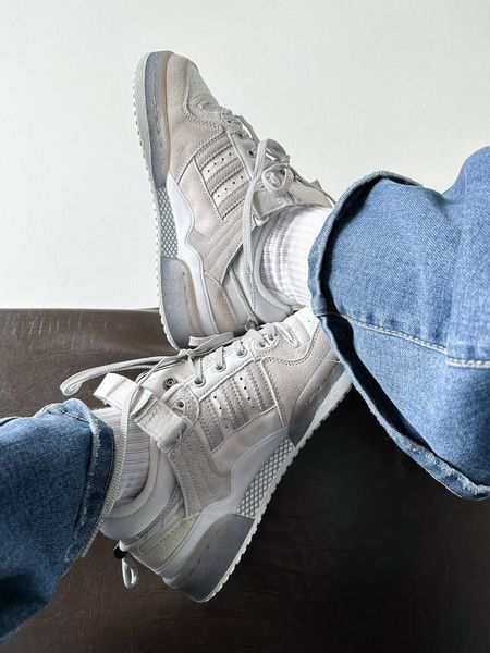 Adidas Forum Low x Bad Bunny Light Grey Forum-04-36 фото