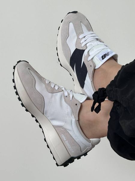 New Balance 327 White Black N327-09-36 фото