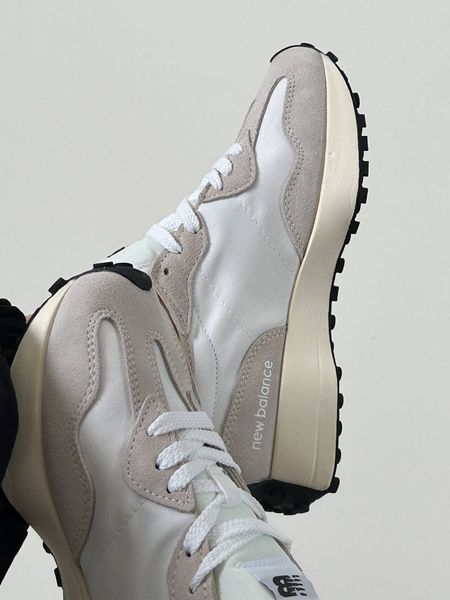 New Balance 327 White Black N327-09-36 фото