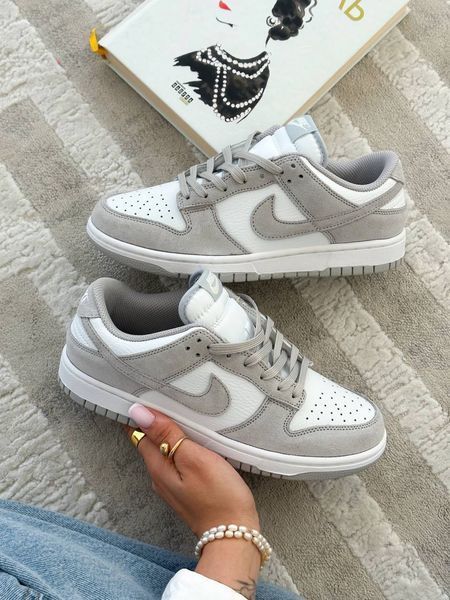 Nike SB Dunk Low White Grey Dunk-08-36 фото