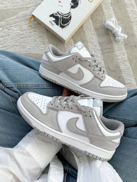 Nike SB Dunk Low White Grey Dunk-08-36 фото