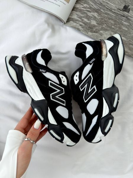 New Balance 9060 Black White 9060-35-36 фото