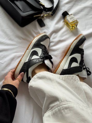 Nike SB Dunk Low Black Croc Dunk-15-36 фото