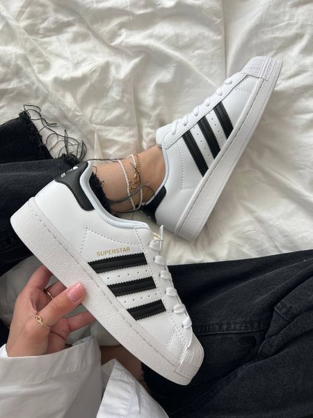 Adidas Superstar Black White Superstar-07-36 фото