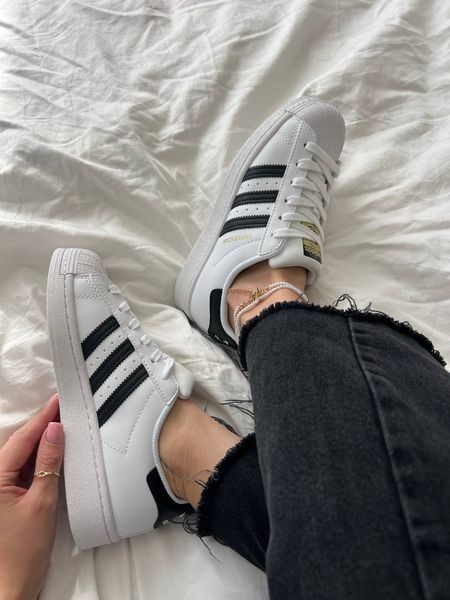 Adidas Superstar Black White Superstar-07-36 фото