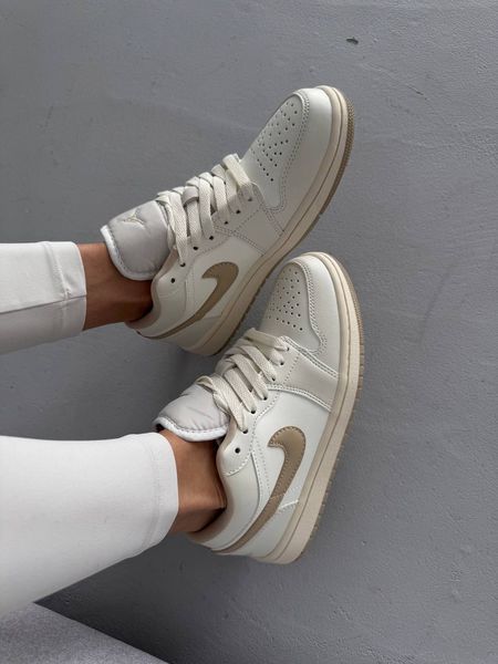 Nike Air Jordan 1 Low Sail Tan Jordan-09-36 фото