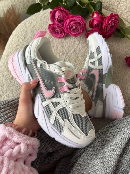 Nike V2K Runtekk Grey Pink Runtekk-13-36 фото