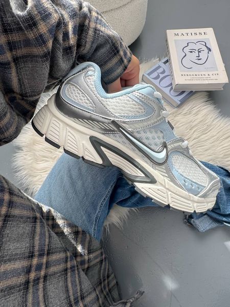 Nike Zoom Vomero RNR White Silver Blue Vomero-09-36 фото