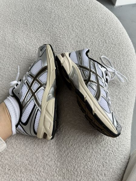 Asics Gel-1130 White Silver Brown Gel-1130-07-36 фото