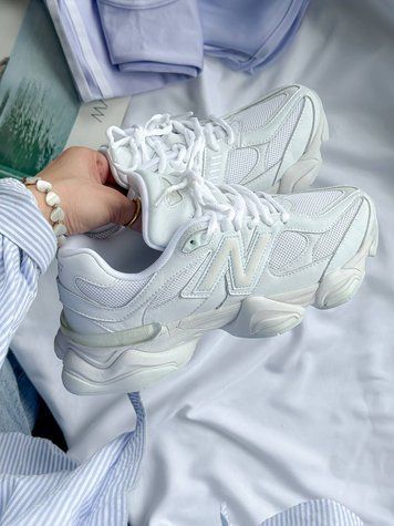 New Balance 9060 Triple White 9060-05-36 фото