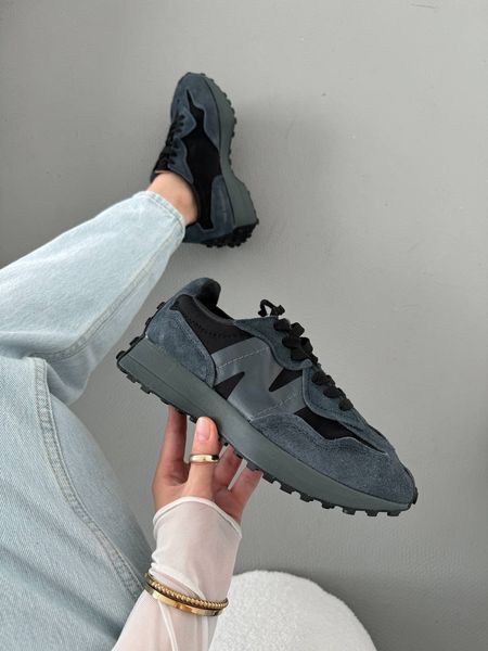 New Balance 327 Triple Black N327-05-36 фото