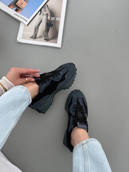 New Balance 327 Triple Black N327-05-36 фото