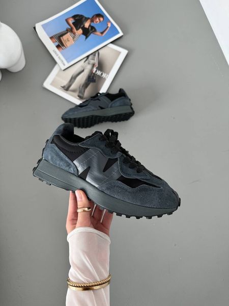 New Balance 327 Triple Black N327-05-36 фото