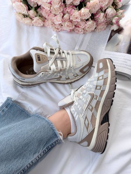 Nike P-6000 White Brown P6000-04-36 фото
